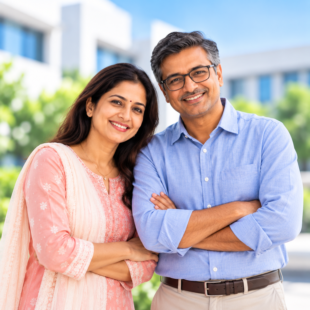 Parents discussing MBBS fees and budget